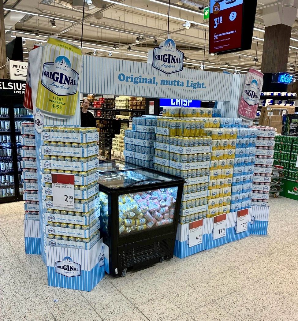 Hartwall Original POS Campaign